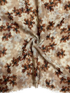Elsa Printed Hijabs - Beige