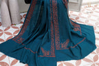 Teal Heritage Paisley Shawl
