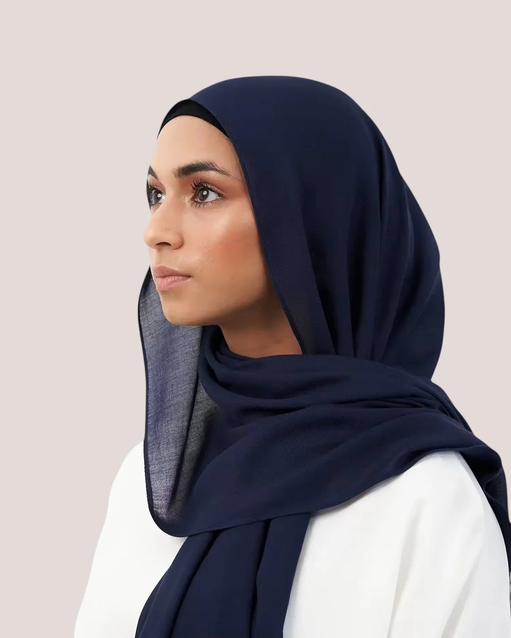 Modal Hijabs (LARGE SIZE) - Navy Blue