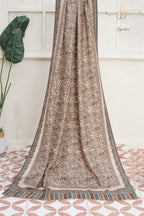 Ivory Garden Floral Shawl