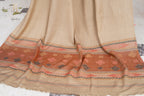Terracotta Mosaic Border Shawl