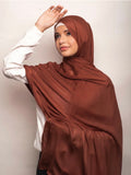 Modal Hijabs (LARGE SIZE) - Faded Burgundy