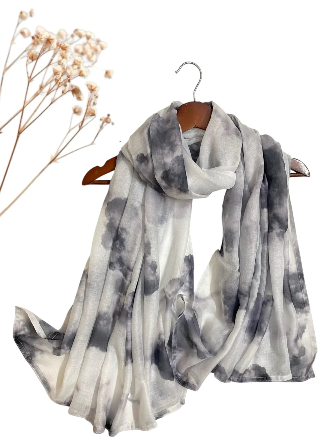 Smudge Printed Hijab