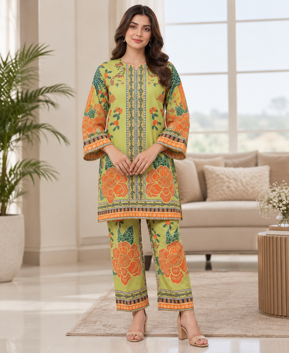 Cotton Silk Cord Set 2 Pieces 006