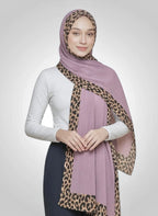 Pleated Border Hijab