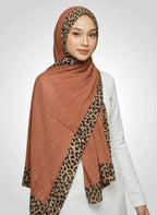 Pleated Border Hijab