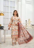 Silsila Signature Amber Bloom 3-Piece Printed Lawn Suit