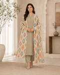 Rangrez Cream Winter Shawl