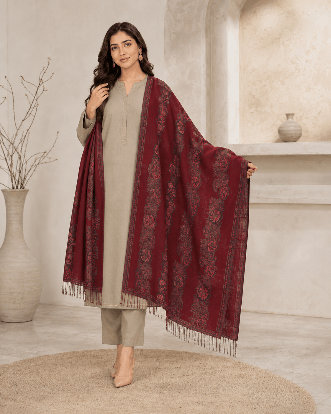 Shawls with presence.