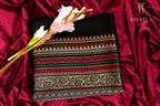 Black Heritage Border Winter Shawl