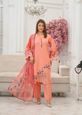 Silsila Signature Peach Blossom Embroidered Lawn Suit