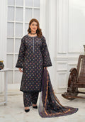 Silsila Signature Noir Garden 3-Piece Printed Lawn Suit