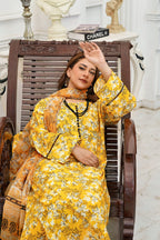 Silsila Signature Sunlit Marigold 3-Piece Printed Lawn Suit